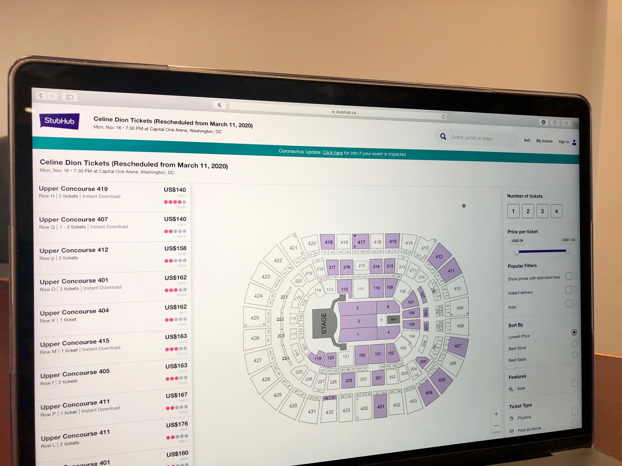 StubHub said they'd refund canceled tickets, but now they're taking